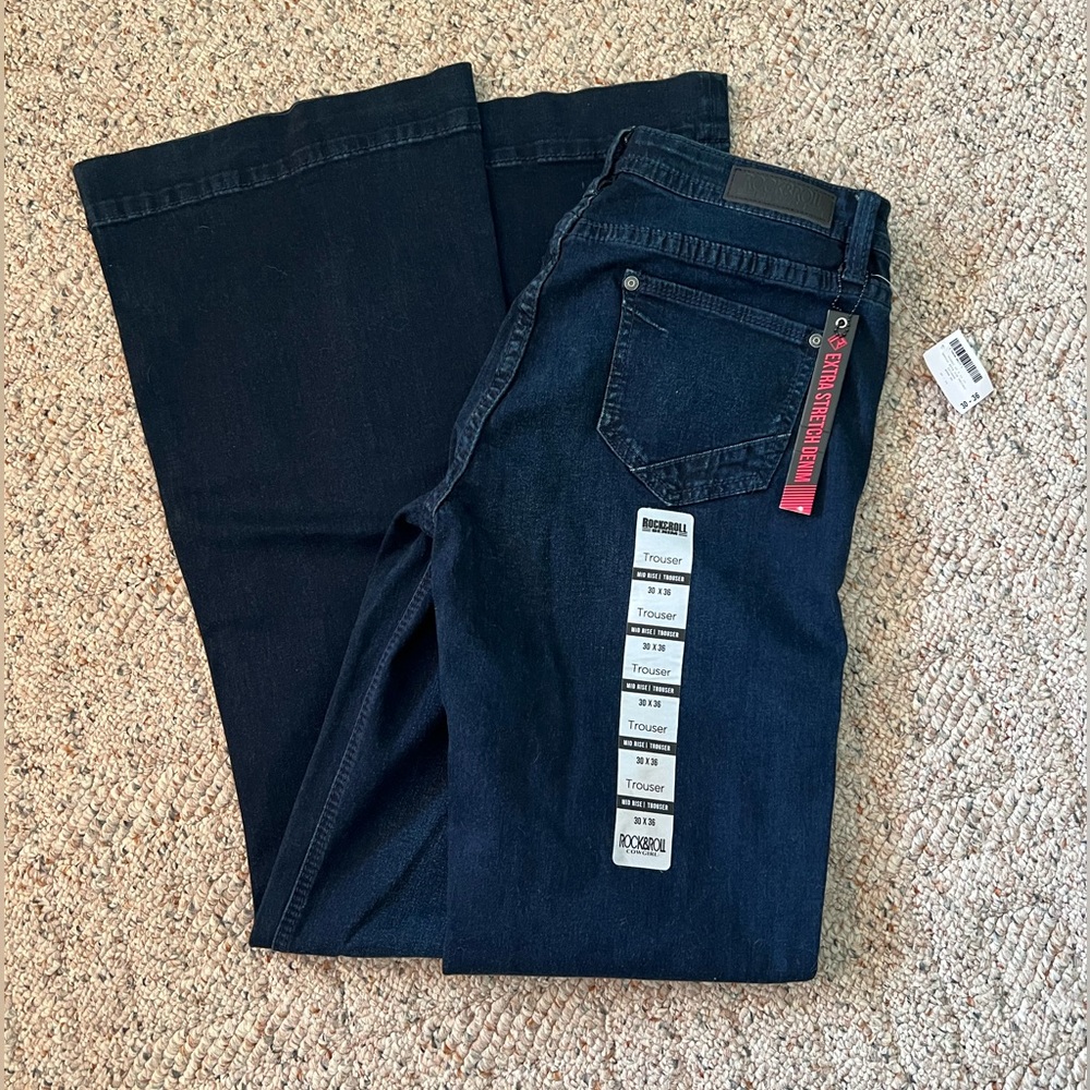 Rock and Roll Denim 30x36